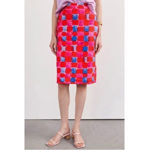 Maeve Slim Knit Midi Skirt